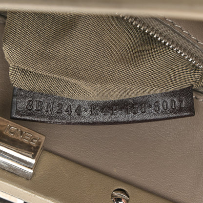 Fendi Nappa Mini Peekaboo Iconic Satchel Tortora 9 of 14