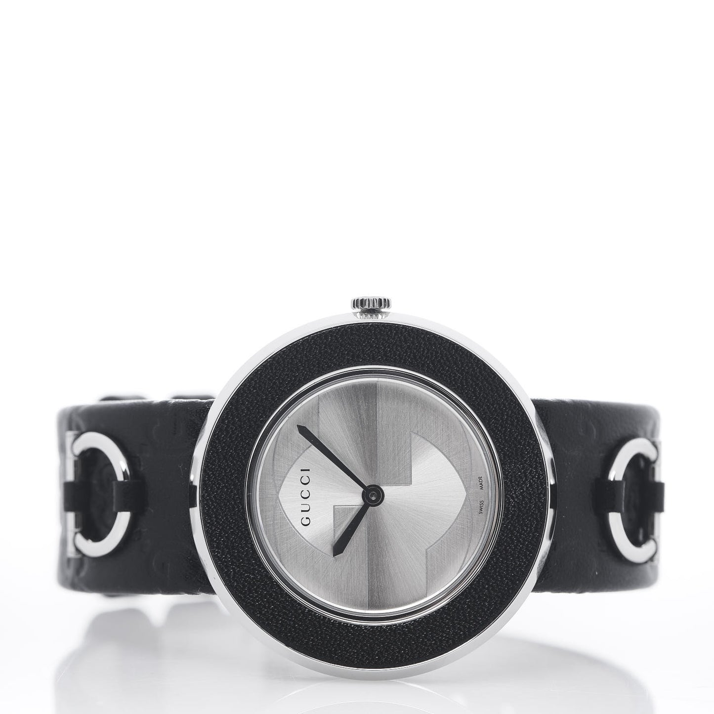 Stainless Steel Calfskin 36mm U-Play Quartz Watch