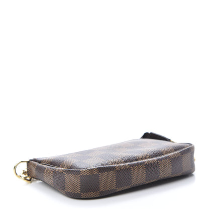 Louis Vuitton Damier Ebene Mini Pochette Accessories 4 of 7