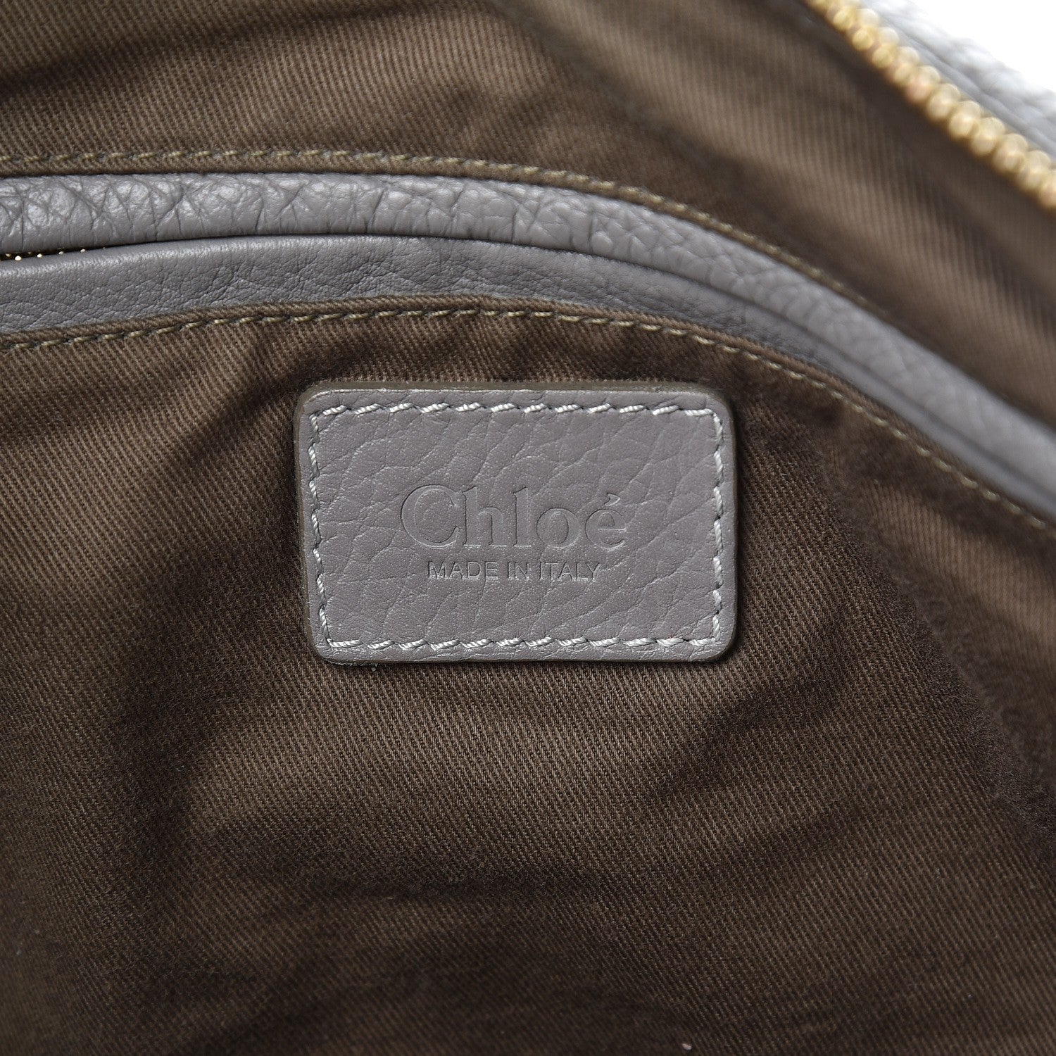 Chloe Calfskin Large Marcie Satchel Cashmere Grey 6 of 8