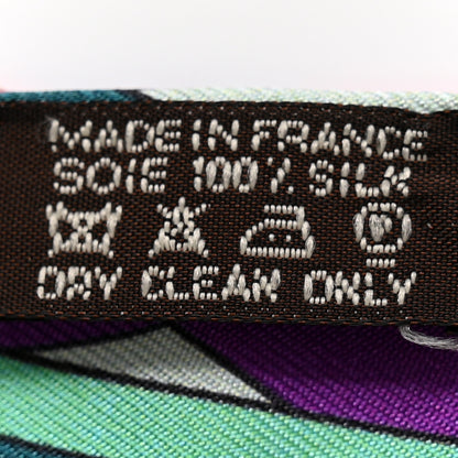 Hermes Silk Les Flots du Cheval Twilly 3 of 5