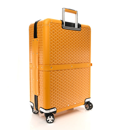 Goyard Goyardine Satolas GM Rolling Suitcase Yellow 2 of 12