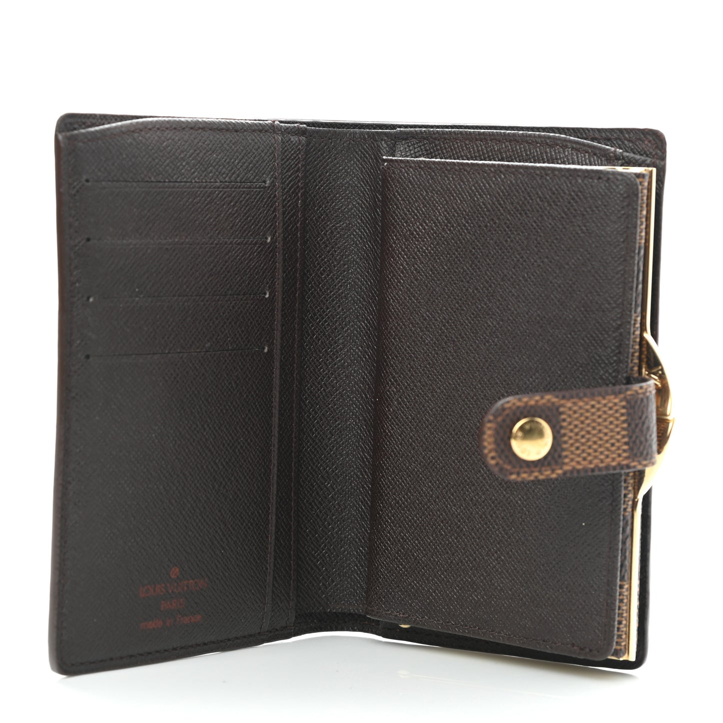 Damier Ebene French Purse Wallet
