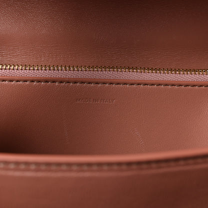 Celine Box Calfskin Medium Classic Box Flap Bag Antique Rose 7 of 10