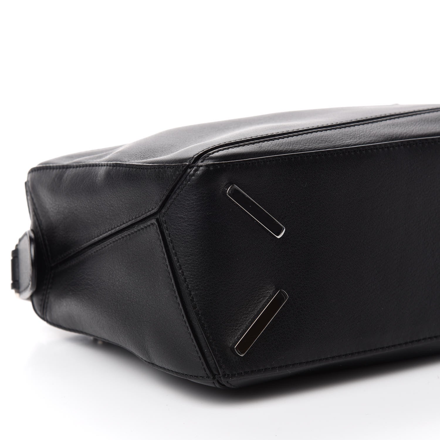 Loewe Calfskin Small Puzzle Bag Black 6 of 10