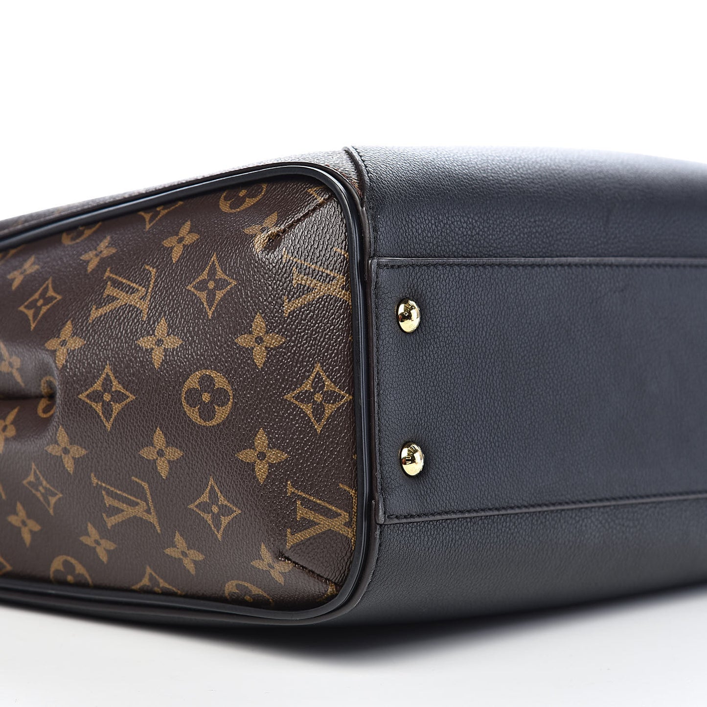 Calfskin Monogram Kimono Tote Black