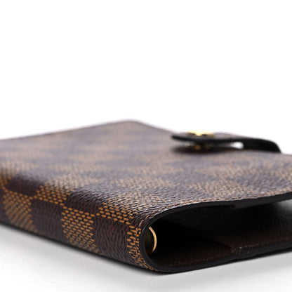 Louis Vuitton Damier Ebene Small Ring Agenda Cover 9 of 12