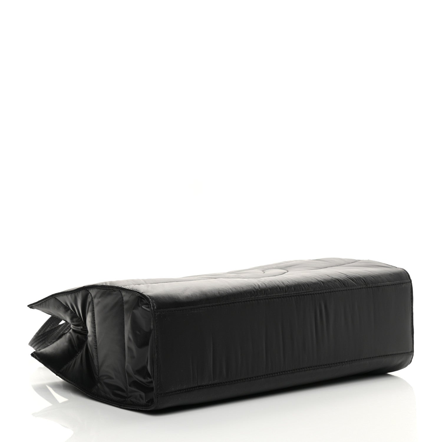 Telfar Nylon Medium Puff Shopping Bag Black 4 of 12