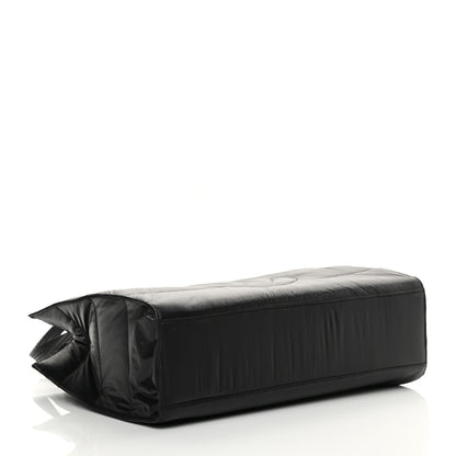 Telfar Nylon Medium Puff Shopping Bag Black 4 of 12