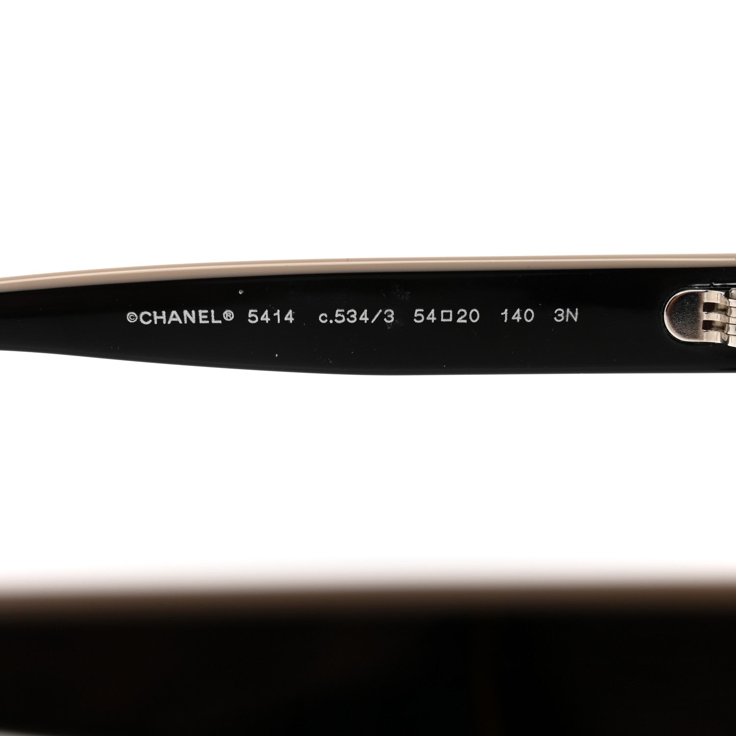 Chanel Acetate CC Butterfly Sunglasses 5414 Black 5 of 8