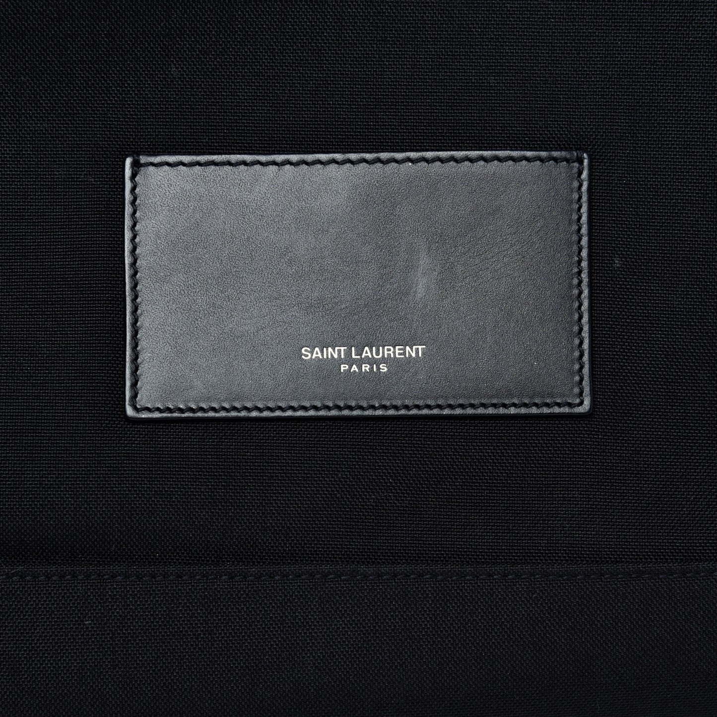 Canvas Star Patch City Backpack Black