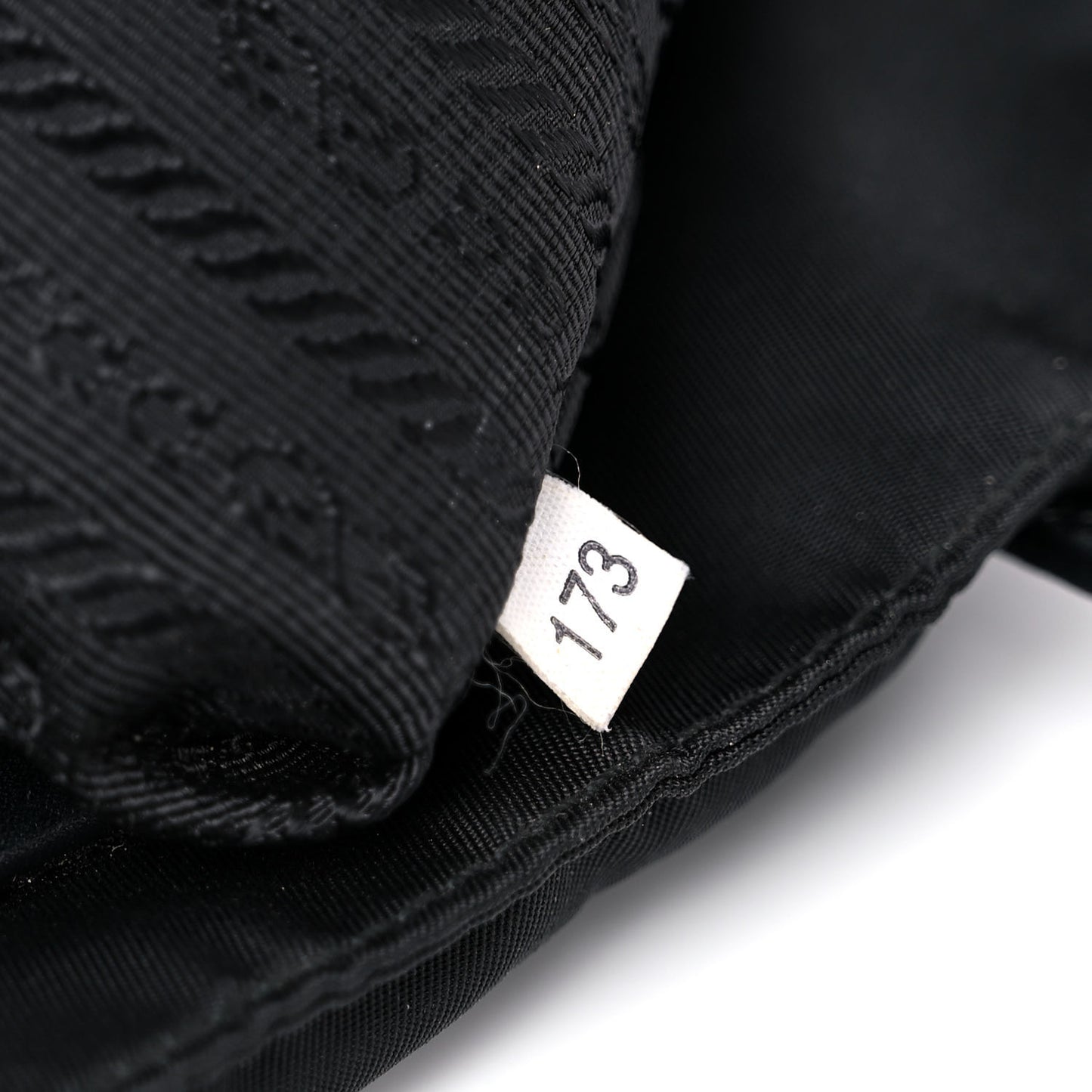 Nylon Vela Drawstring Shopping Tote Black