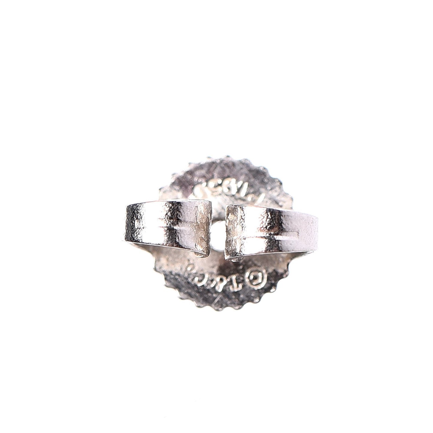 Platinum Diamond Heart Earrings