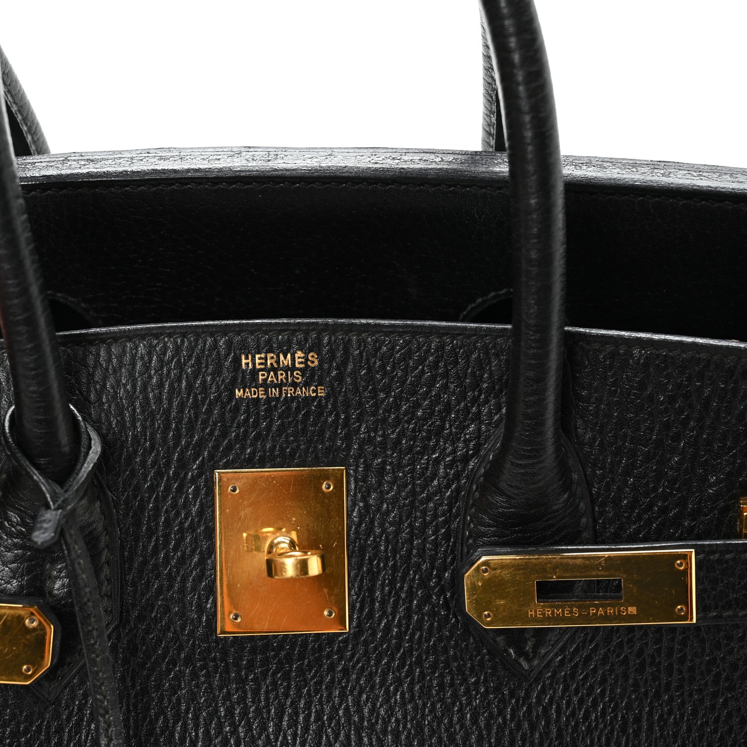 Hermes Ardennes Birkin 35 Black 6 of 10