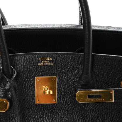 Hermes Ardennes Birkin 35 Black 6 of 10
