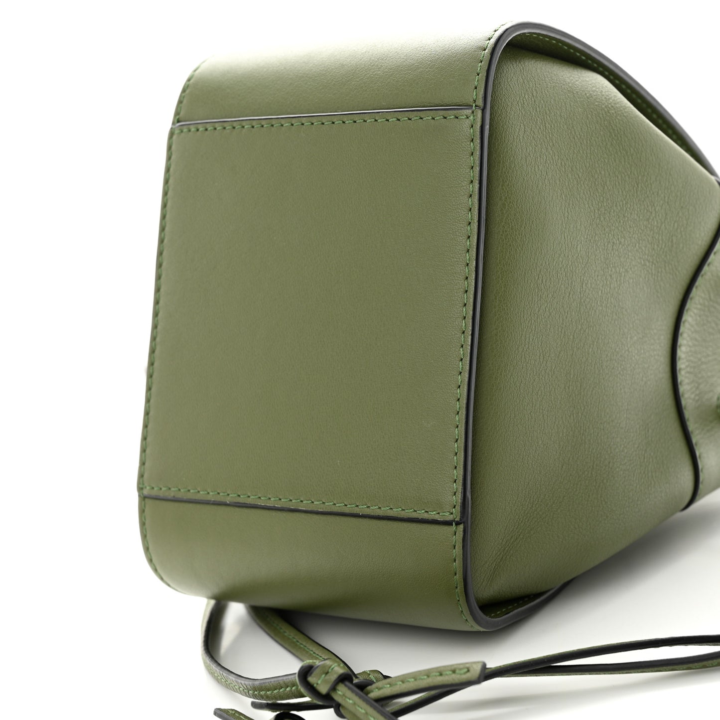 Calfskin Mini Hammock Shoulder Bag Avocado