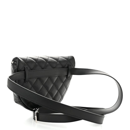 Chanel Calfskin Quilted Waist Belt Bag Black 3 of 10