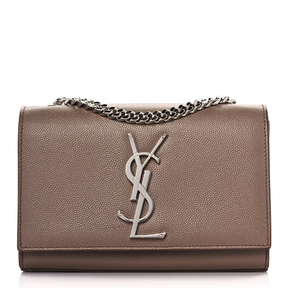 Saint Laurent Grain De Poudre Small Monogram Kate Satchel Fard 1 of 10