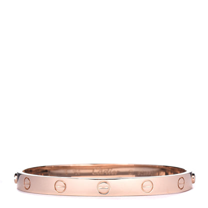 Cartier 18K Pink Gold LOVE Bracelet 18 1 of 5