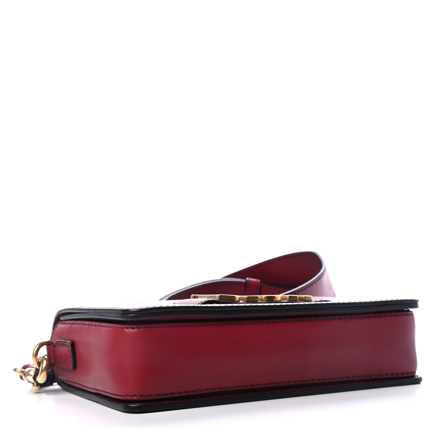 Christian Dior Smooth Calfskin Dio(r)evolution Flap Bag Red 3 of 4