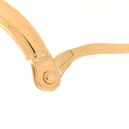 Roberto Coin 18K Yellow Gold 25mm Hoop Earrings 5 of 5