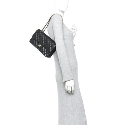 Chanel Caviar Quilted Medium Double Flap Black 2 of 11