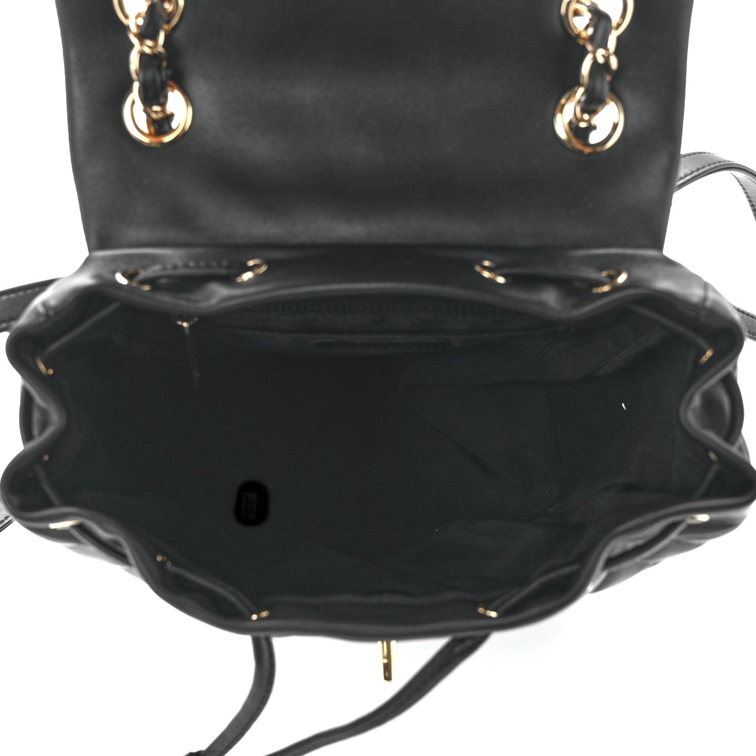 Chanel Lambskin Quilted Small Urban Spirit Backpack Black 4 of 11