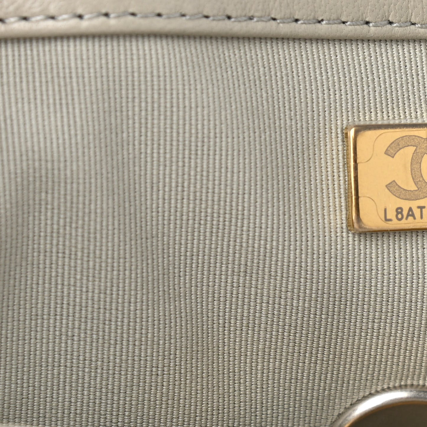 Lambskin Quilted Medium Chanel 19 Flap Grey
