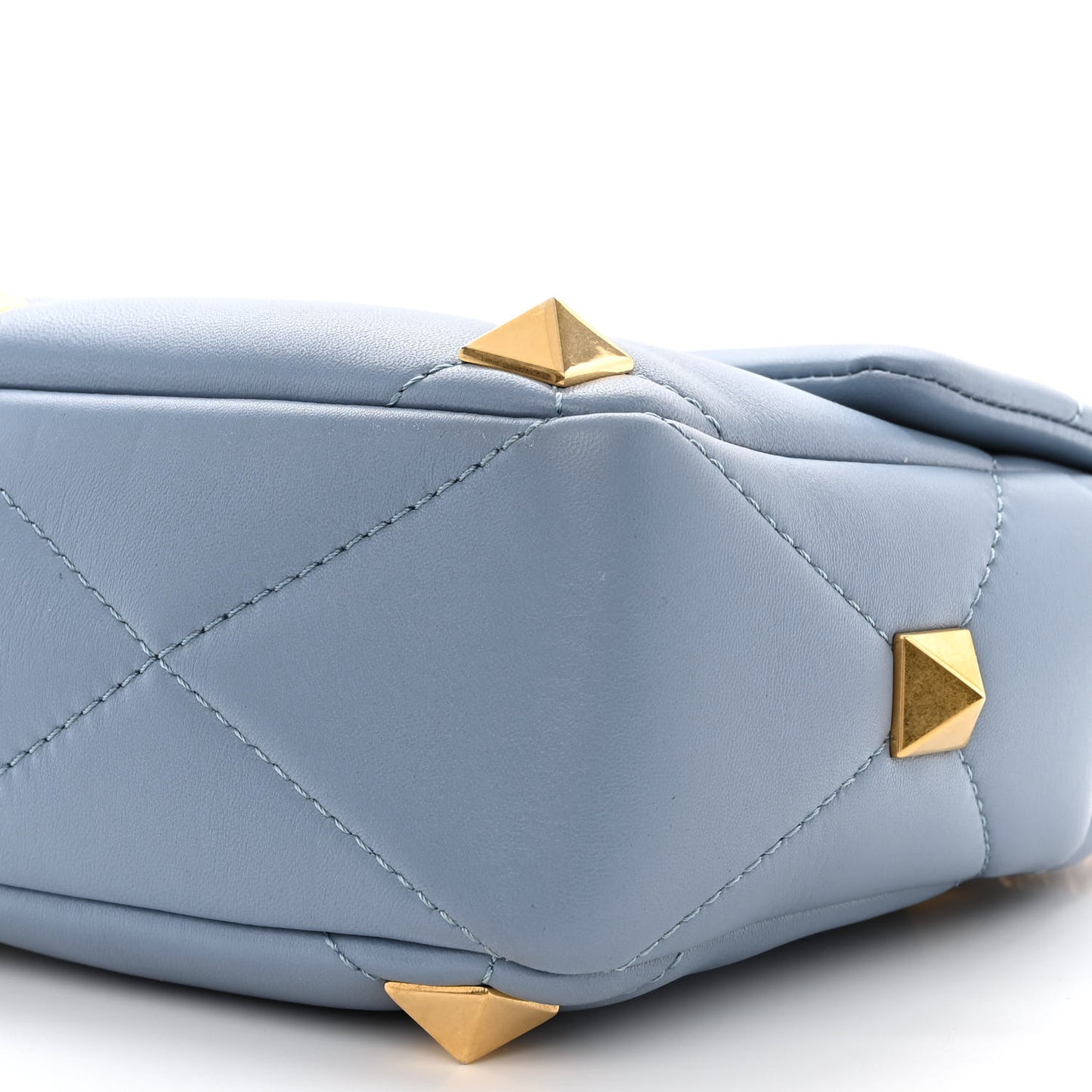 Nappa Medium Roman Stud Shoulder Bag Niagara