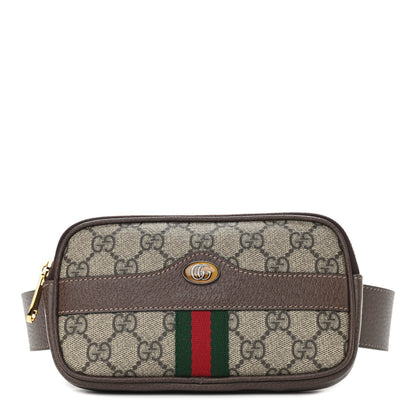 Gucci GG Supreme Monogram Ophidia Belted iPhone Case 75 30 Dark Brown 1 of 9