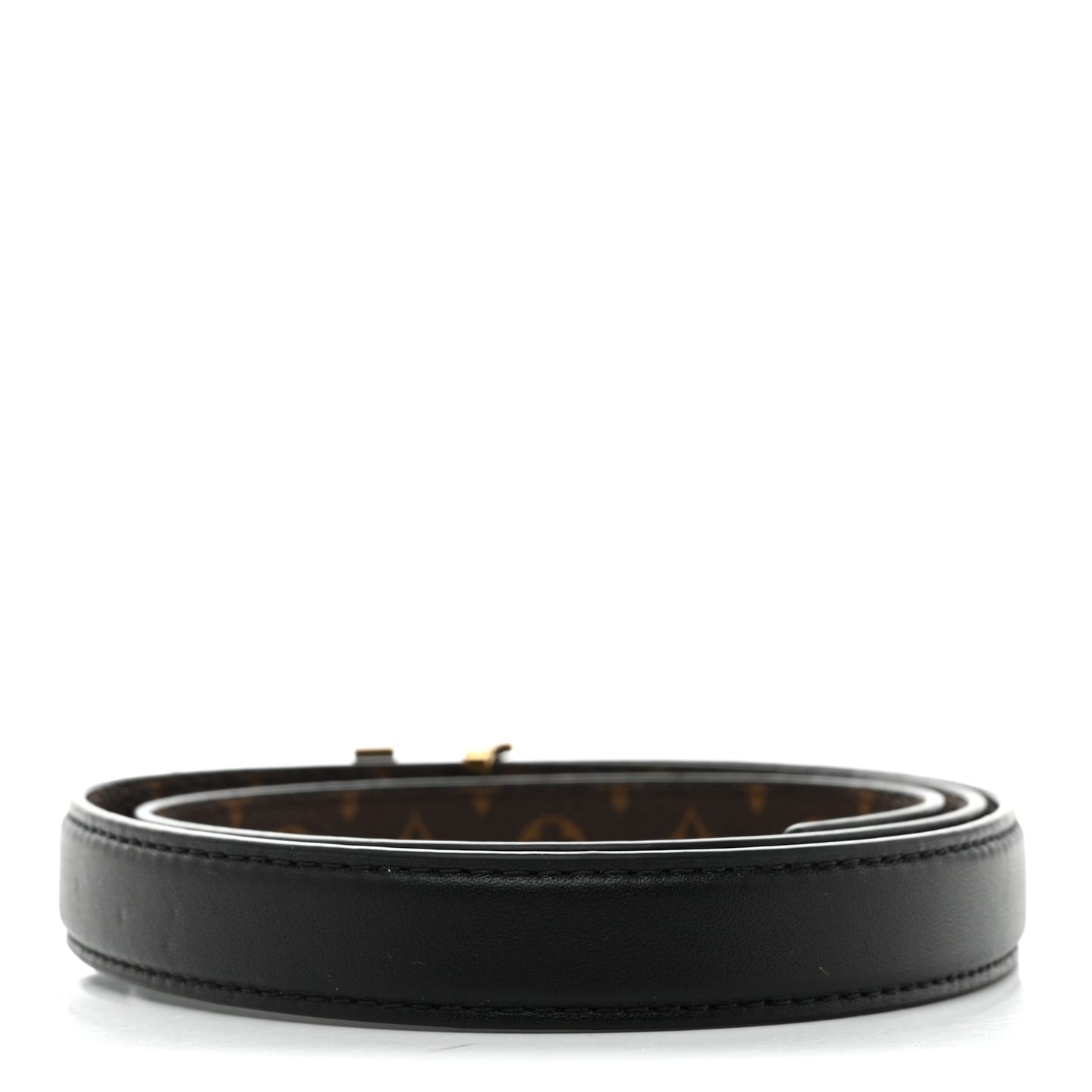 Monogram 20mm Pretty Reversible Belt 75 30 Black
