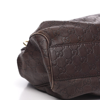 Gucci Guccissima Medium Sukey Tote Chocolate 8 of 15