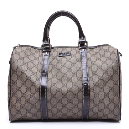 Gucci GG Plus Monogram Medium Joy Boston Dark Brown 1 of 14