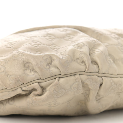 Gucci Guccissima Medium Hysteria Top Handle Bag Off White 9 of 12