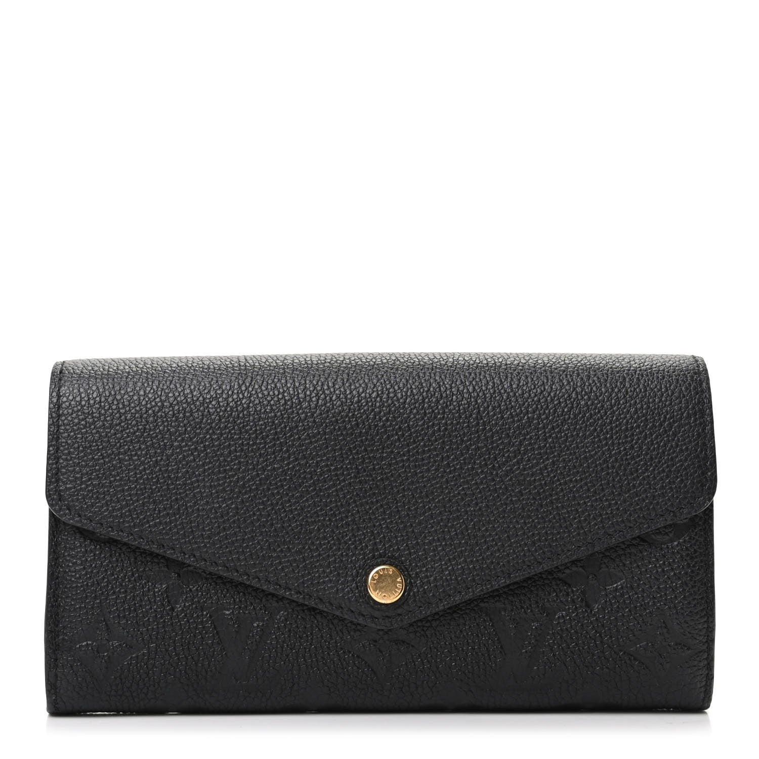 Louis Vuitton Empreinte Sarah Wallet NM Black 1 of 7