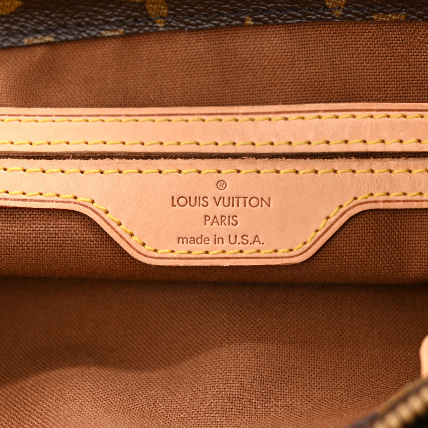 Louis Vuitton Monogram Cabas Piano 6 of 10