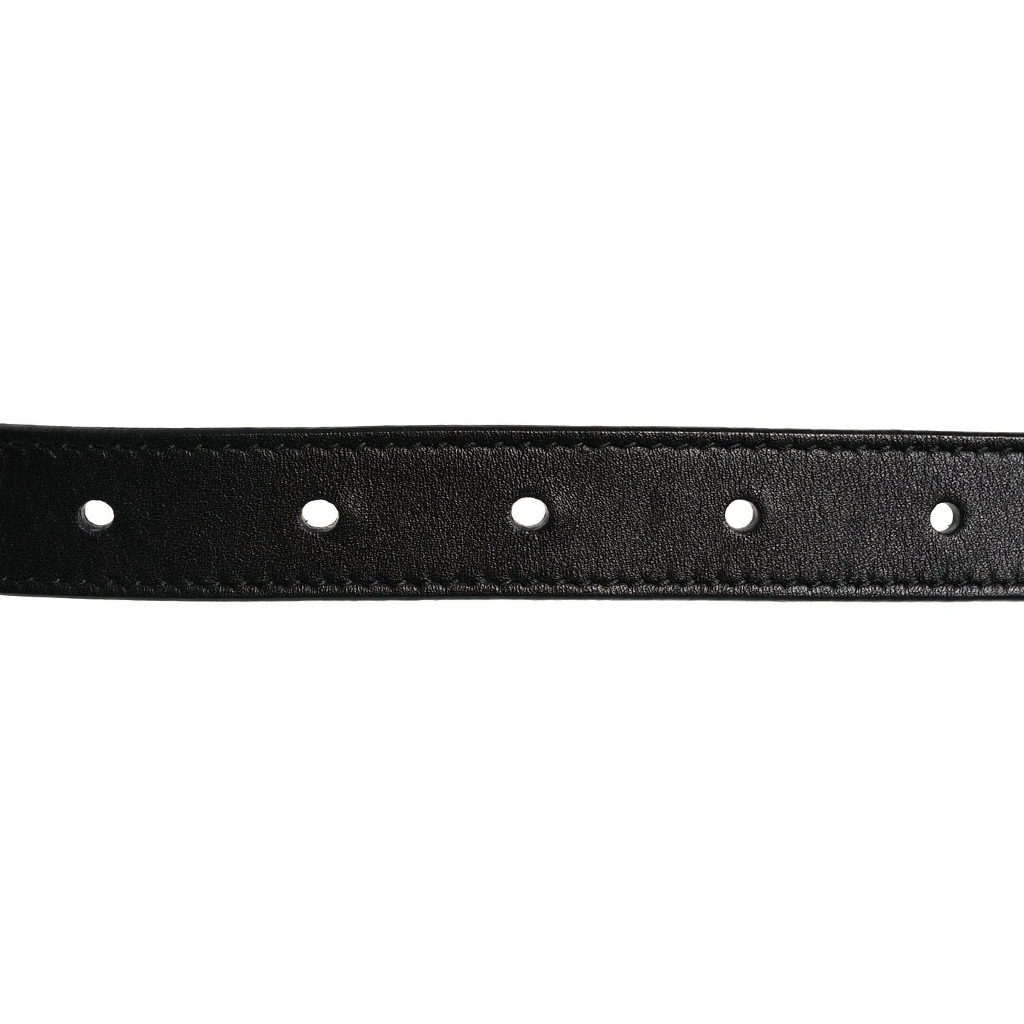 Calfskin Double G 20mm Belt 80 32 Black