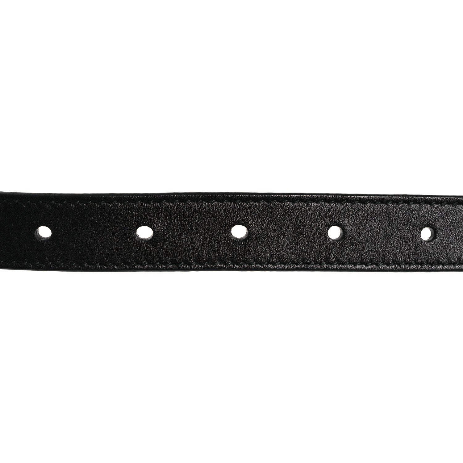 Gucci Calfskin Double G 20mm Belt 80 32 Black 3 of 5