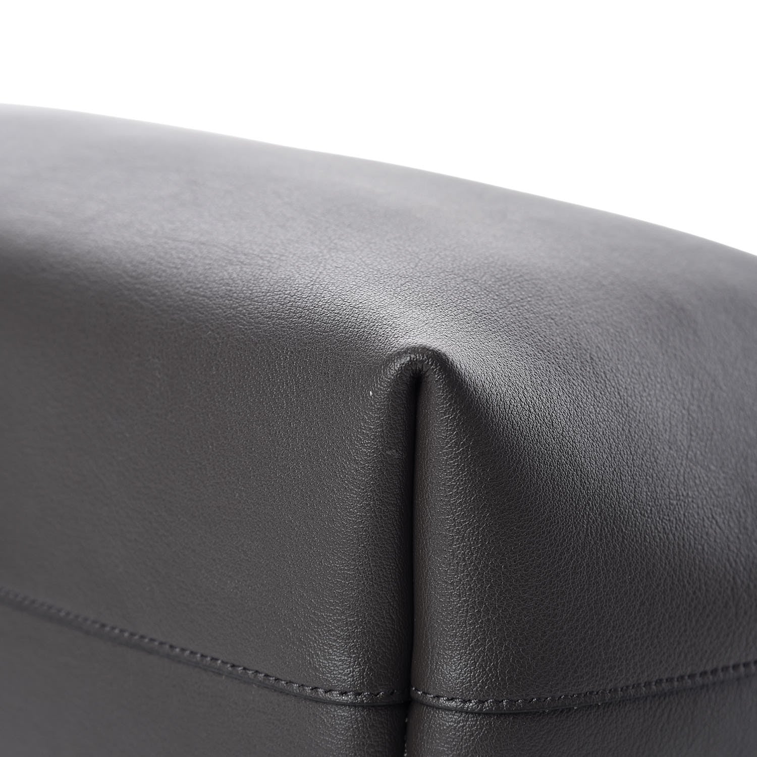 Saint Laurent Calfskin Large Shopping Tote Coal 13 of 13