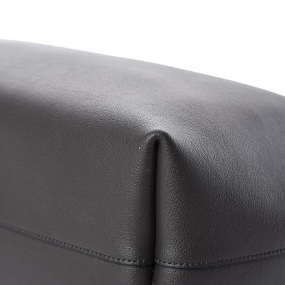 Saint Laurent Calfskin Large Shopping Tote Coal 13 of 13