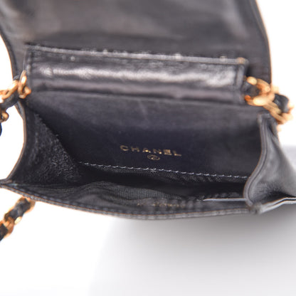 Chanel Caviar CC Phone Holder Crossbody Black 5 of 8