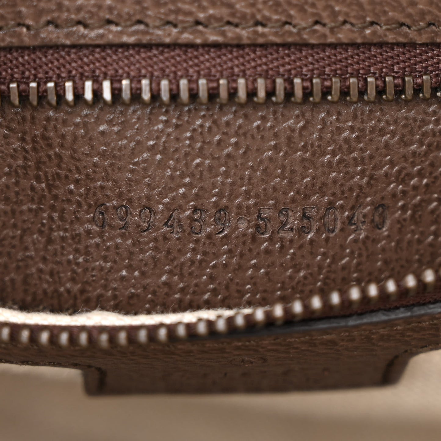 GG Supreme Monogram Textured Dollar Calfskin Web Ophidia Wristlet Shoulder Bag Beige Ebony New Acero