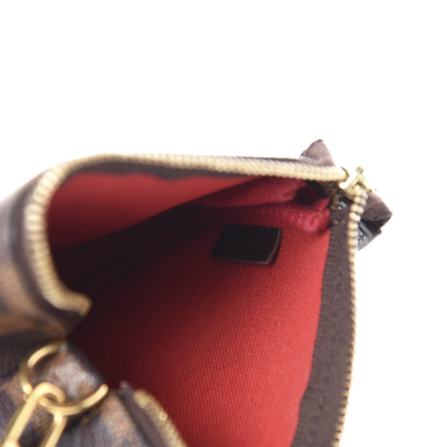 Louis Vuitton Damier Ebene Mini Pochette Accessories 7 of 7