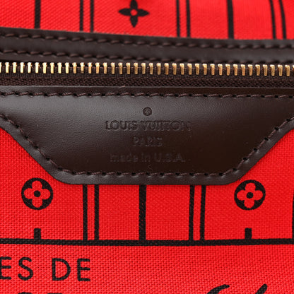 Louis Vuitton LOUIS VUITTON Damier Ebene Neverfull GM 6 of 10