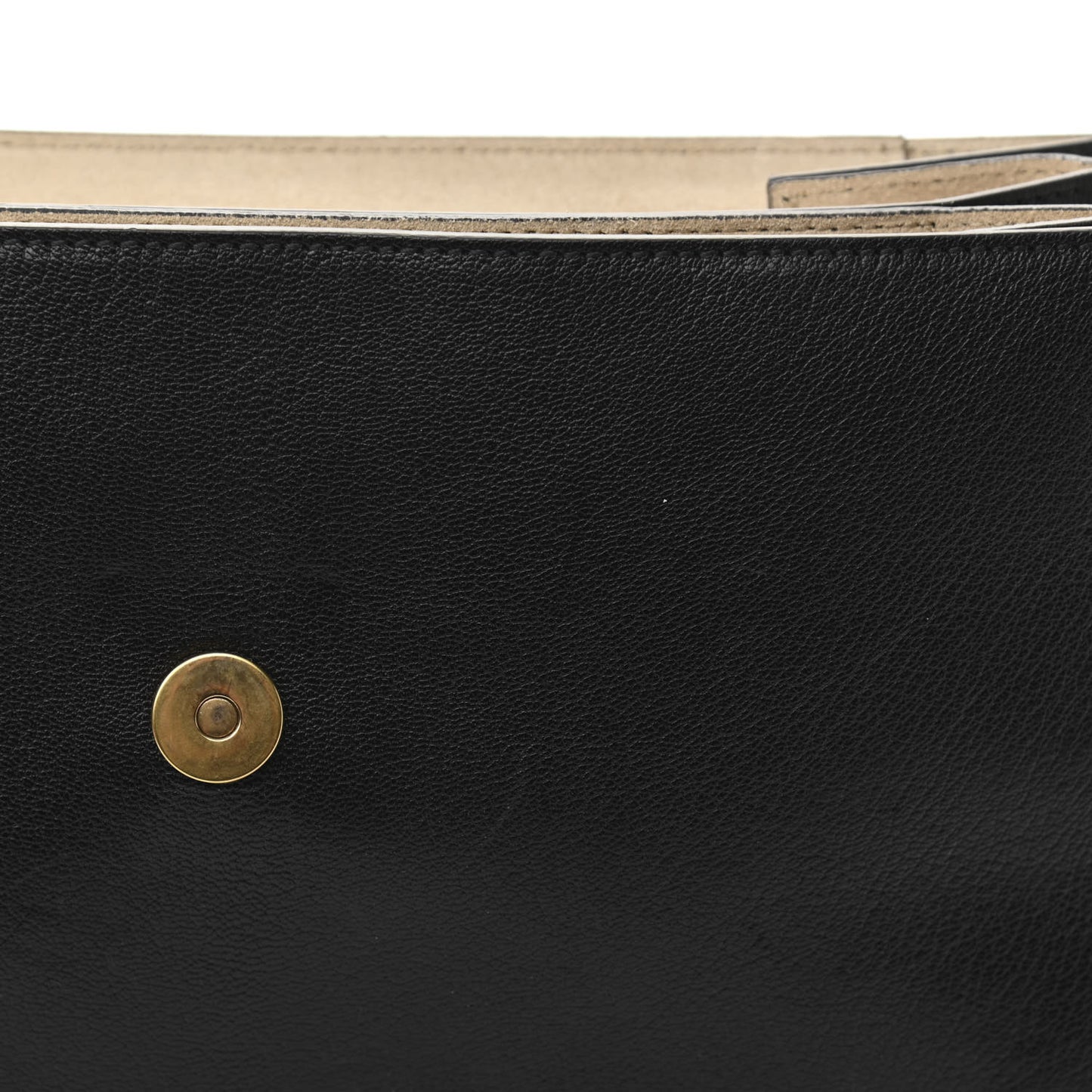Calfskin Medium Faye Shoulder Bag Black