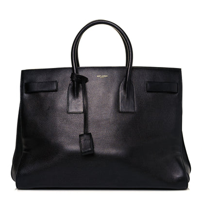 Saint Laurent Calfskin Large Sac De Jour Carryall Black 1 of 19
