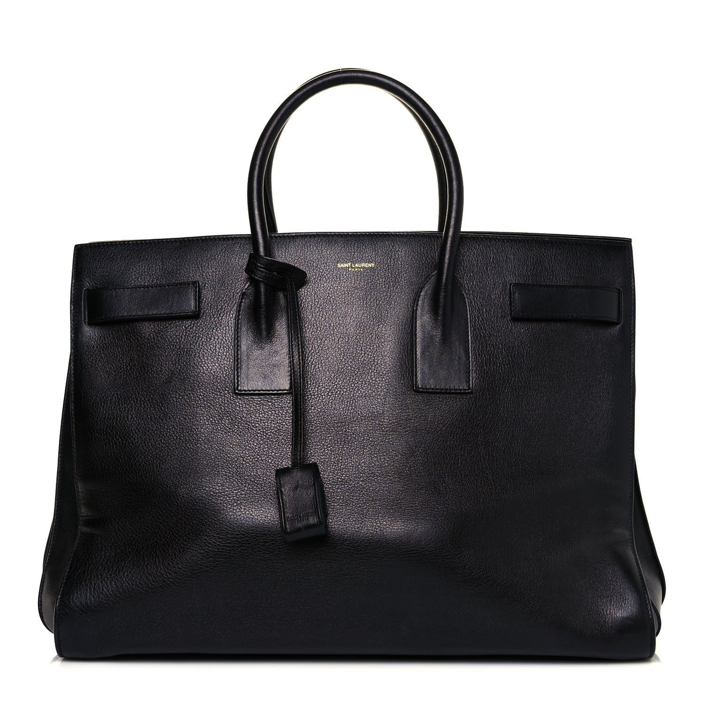 Calfskin Large Sac De Jour Carryall Black