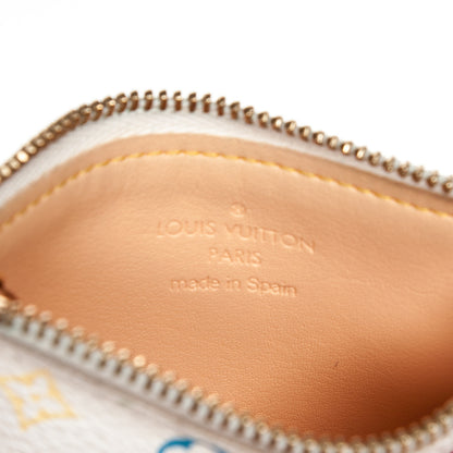 Louis Vuitton Monogram Multicolor Key Pouch White 6 of 6
