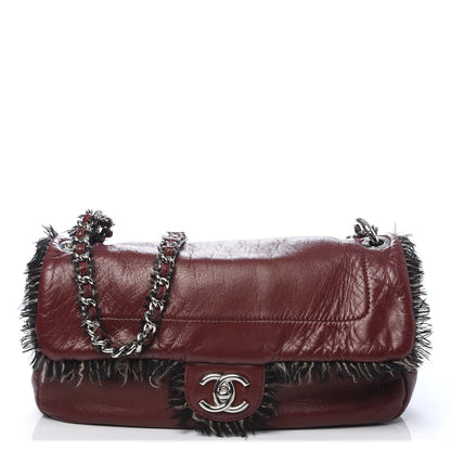 Chanel Lambskin Tweedy Flap Red 1 of 11