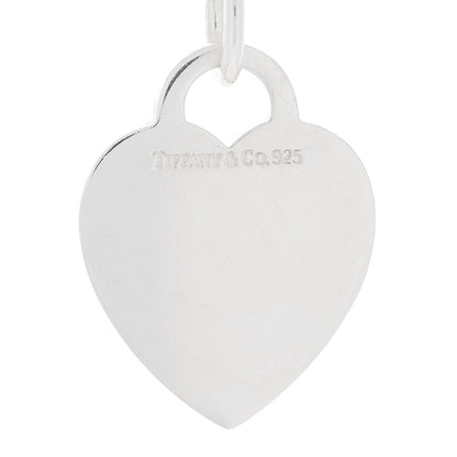 Tiffany Sterling Silver Heart Tag Toggle Necklace 4 of 4